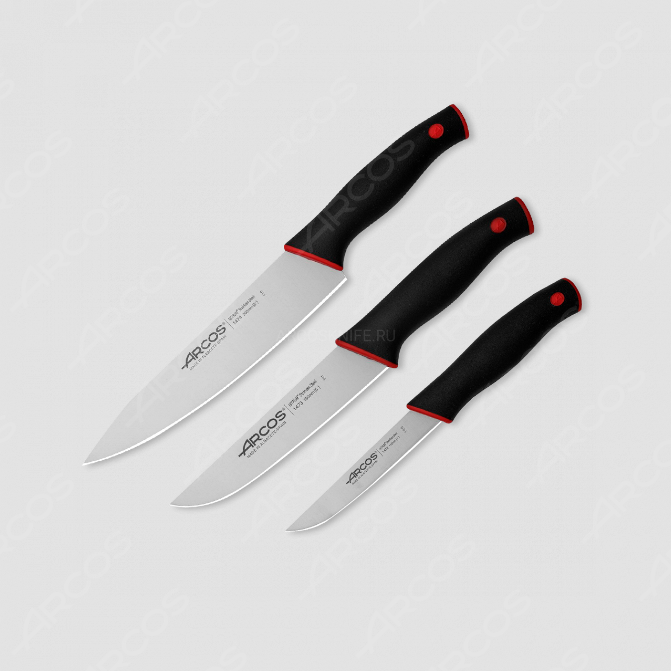 Набор кухонных ножей 3 шт., серия Duo, ARCOS, Испания
