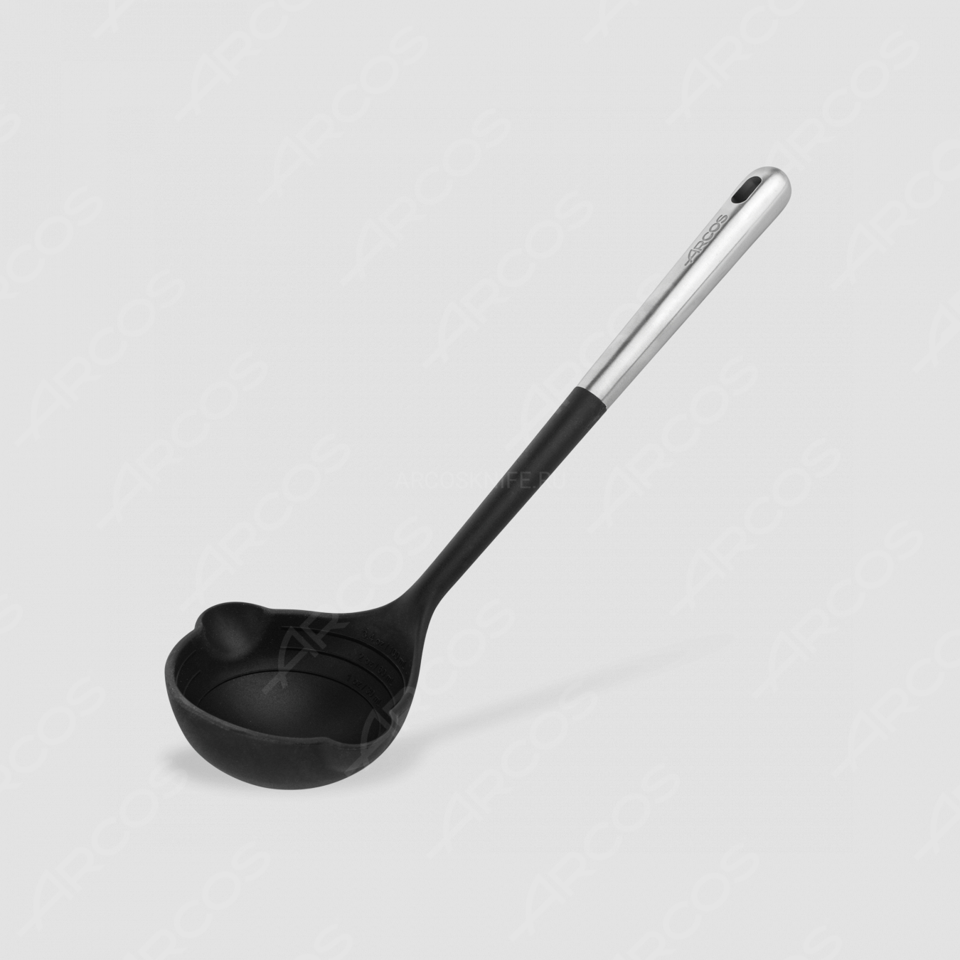 Половник c мерными делениями, 32 см, силикон, нержавеющая сталь, серия Kitchen gadgets, ARCOS, Испания