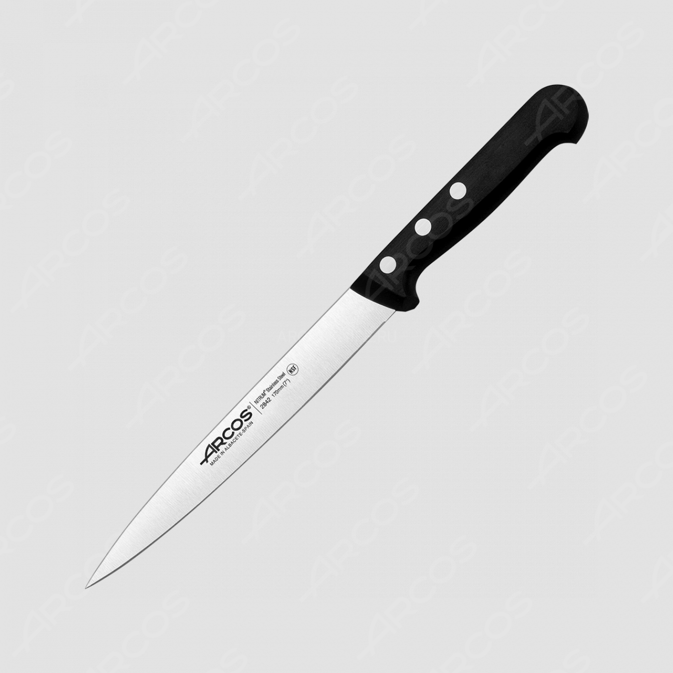 Нож кухонный филейный для рыбы 17 см, серия Universal, ARCOS, Испания