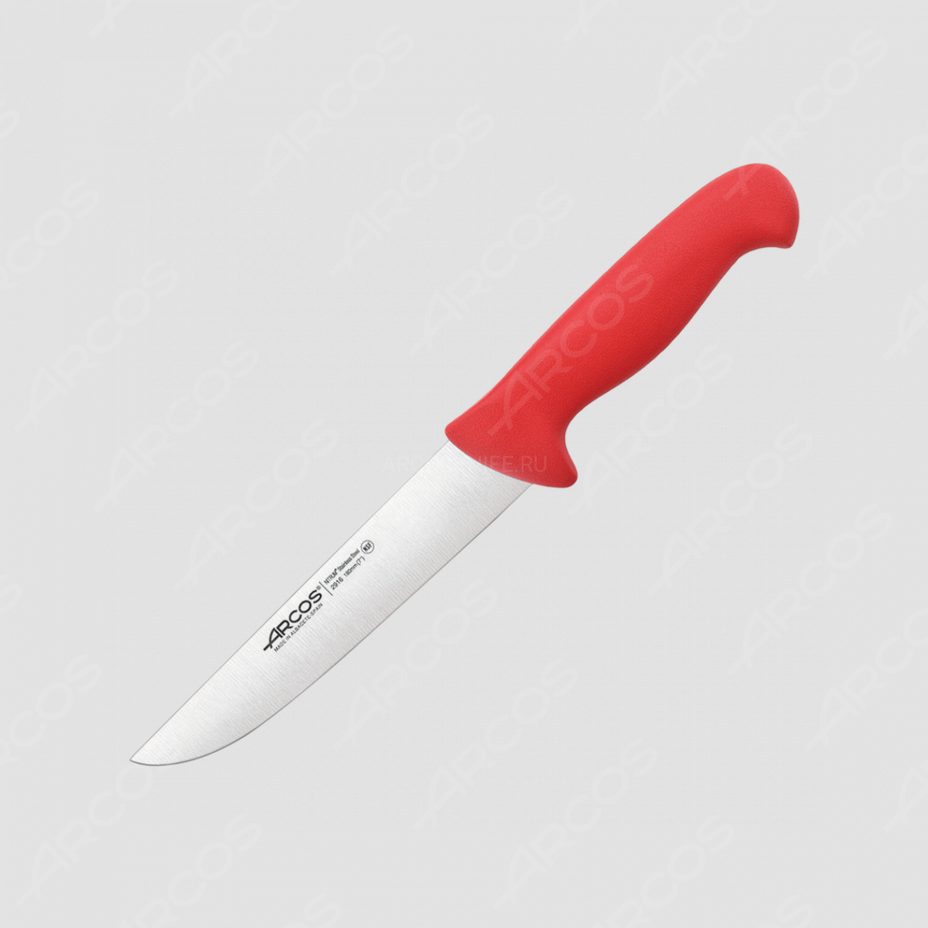 Нож кухонный для разделки 18 см, рукоять - красная, серия 2900, ARCOS, Испания