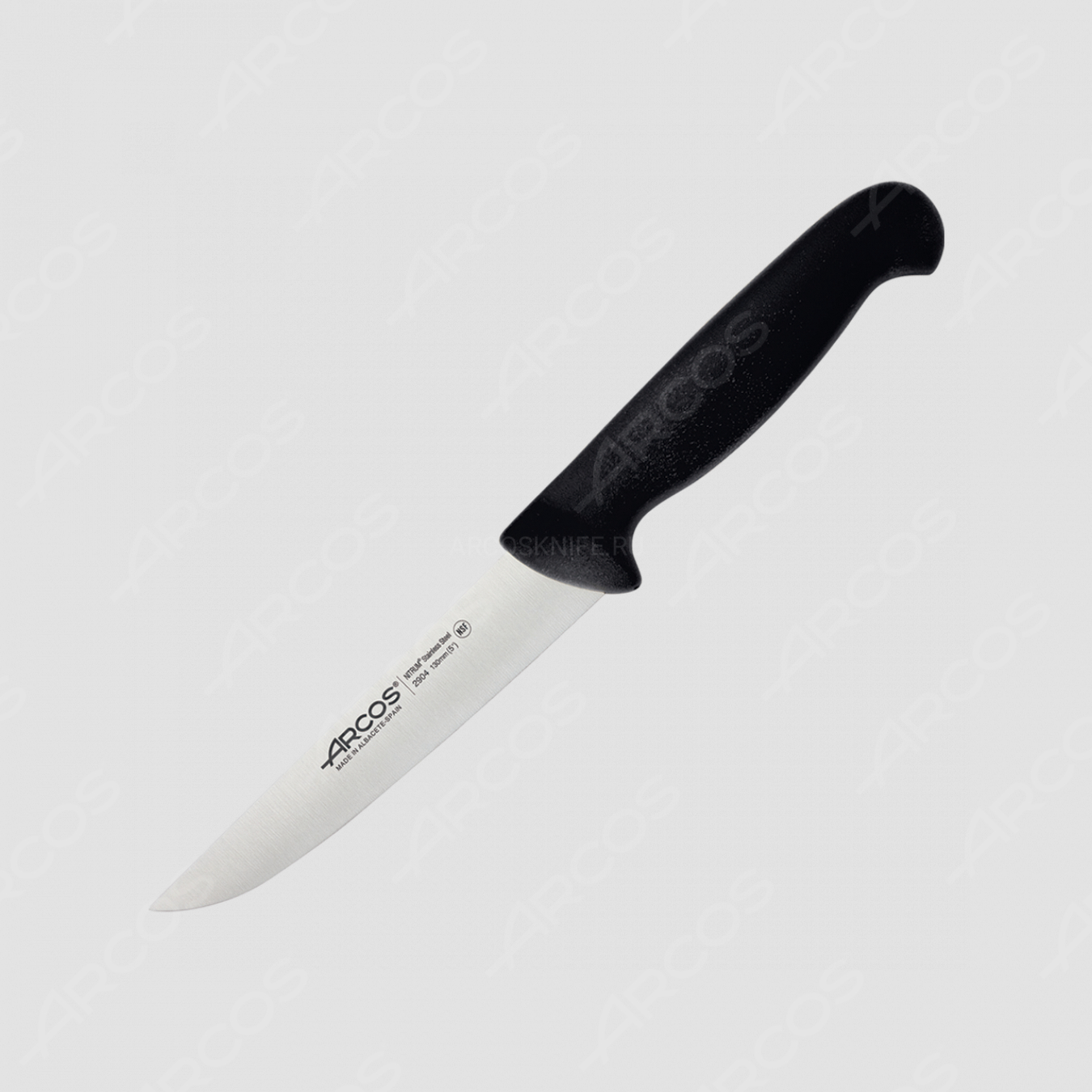 Нож кухонный 13 см, цвет рукояти черный, серия 2900, ARCOS, Испания