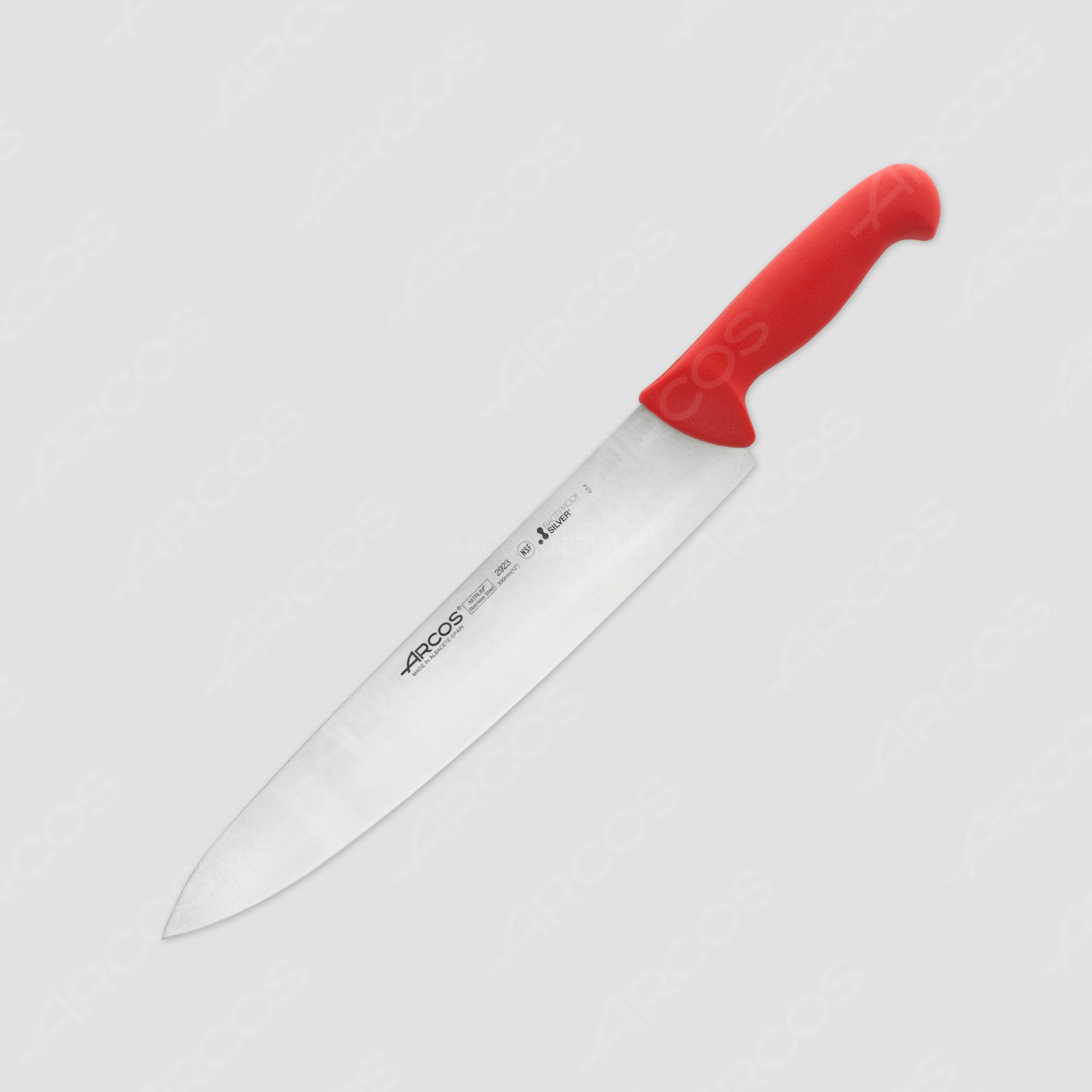 Нож кухонный поварской 30 см, рукоять - красная, серия 2900, ARCOS, Испания