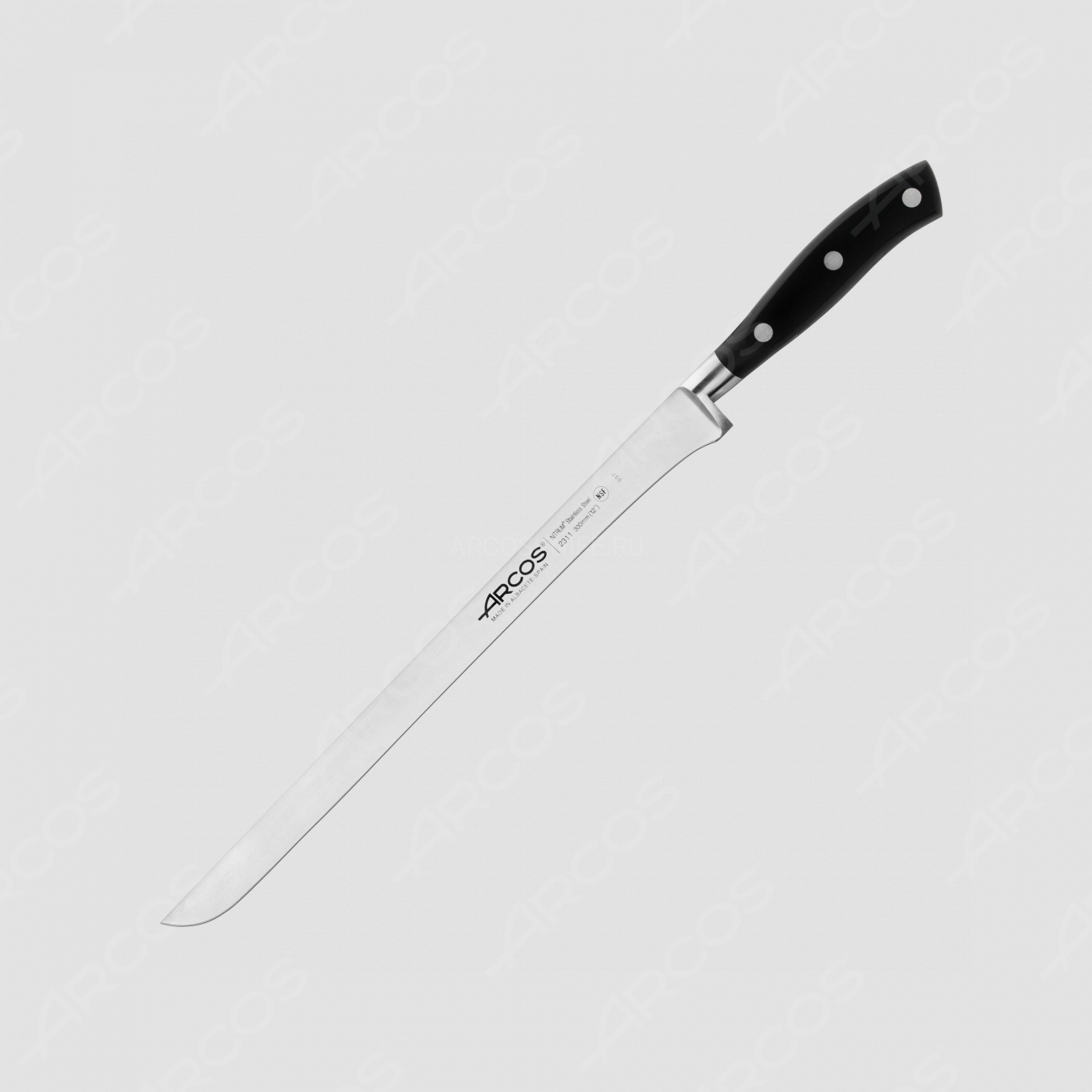 Нож кухонный для окорока 30 см, серия Riviera, ARCOS, Испания