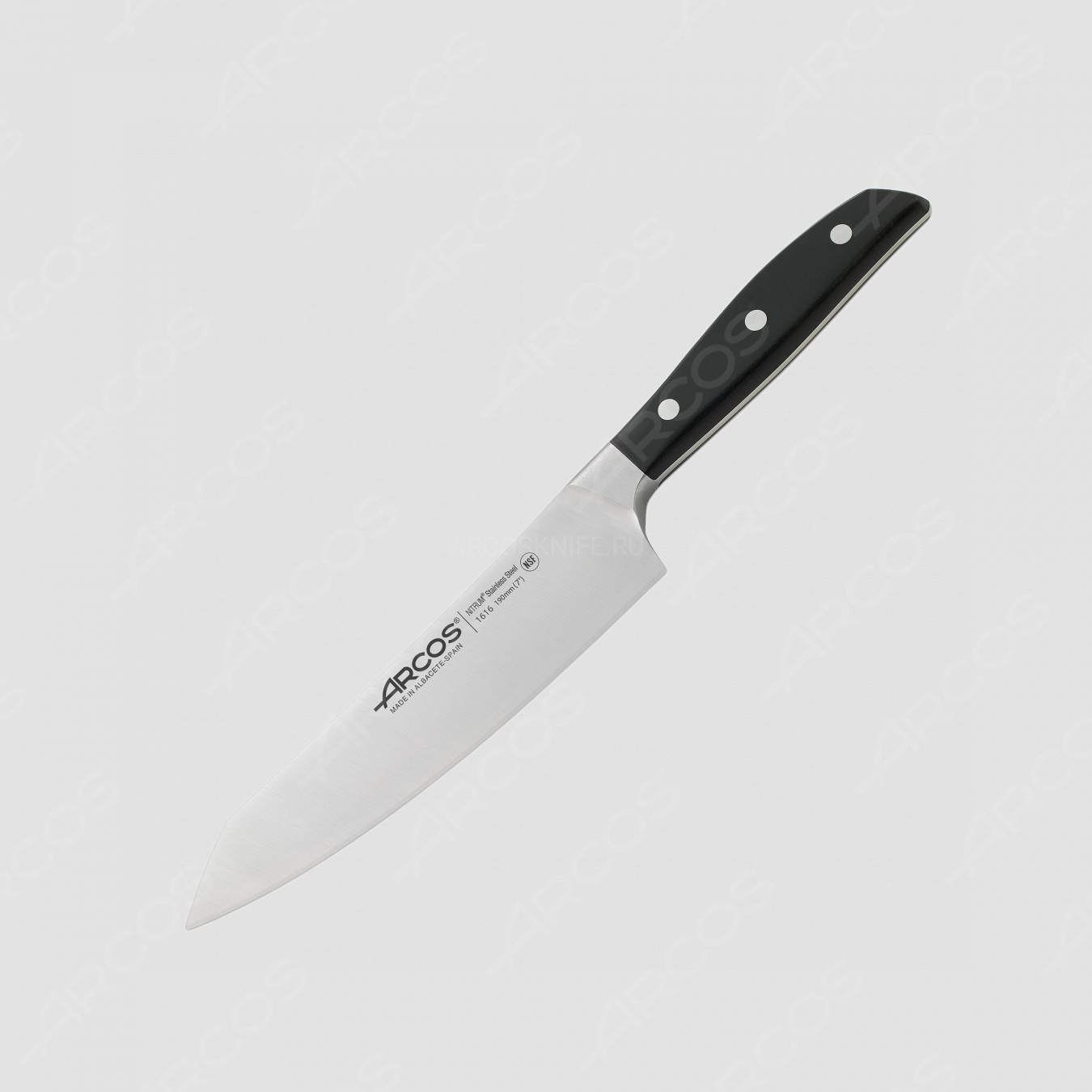 Поварской кухонный нож «Kiritsuke» 19 см, серия Manhattan, ARCOS, Испания