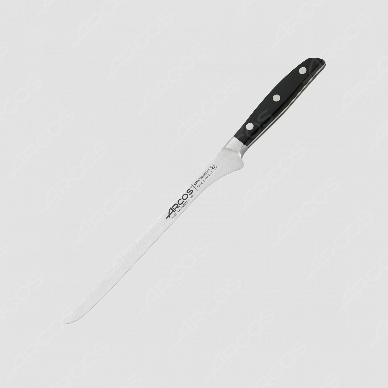 Нож кухонный для окорока, гибкий 25 см, серия Manhattan, ARCOS, Испания