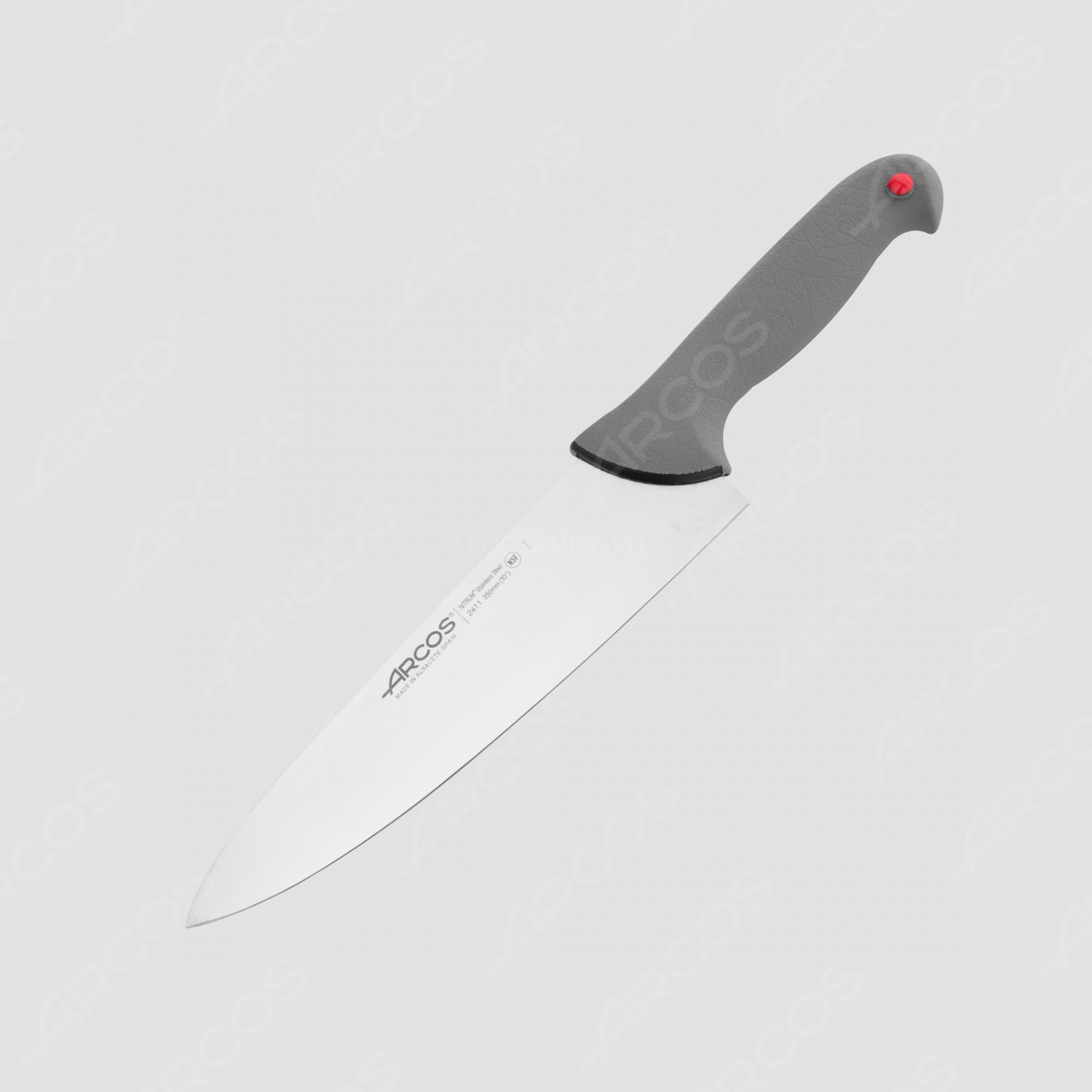 Профессиональный поварской кухонный нож 25 см, серия Colour-prof, ARCOS, Испания