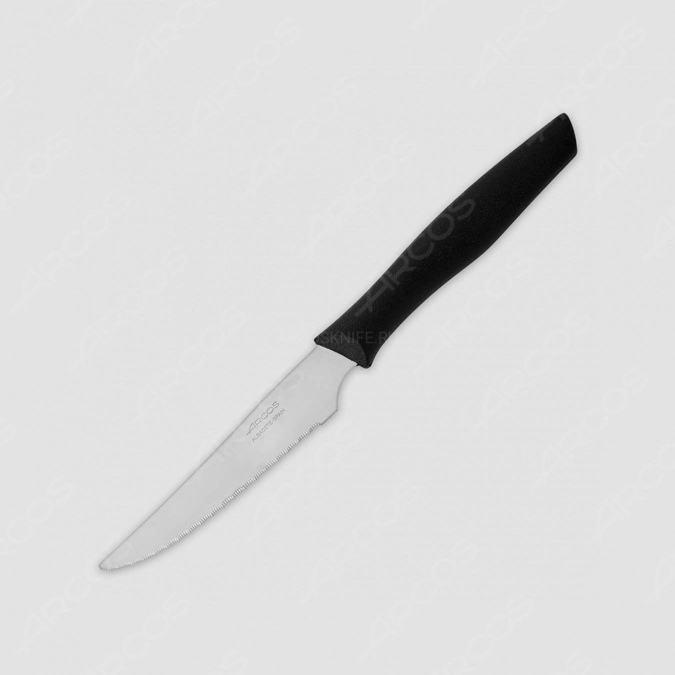 Нож кухонный для стейка 11 см, рукоять черная, серия Nova, ARCOS, Испания