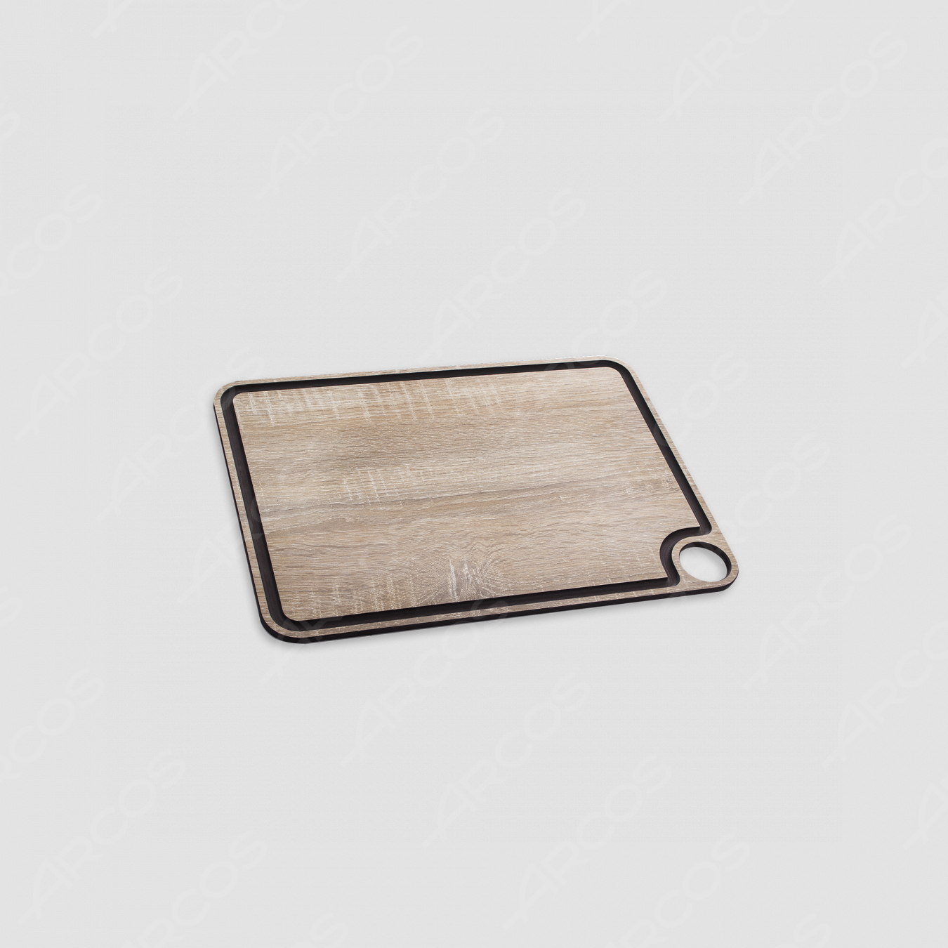 Доска разделочная с желобом 33х23 см, материал: дерево, серия Accessories, ARCOS, Испания